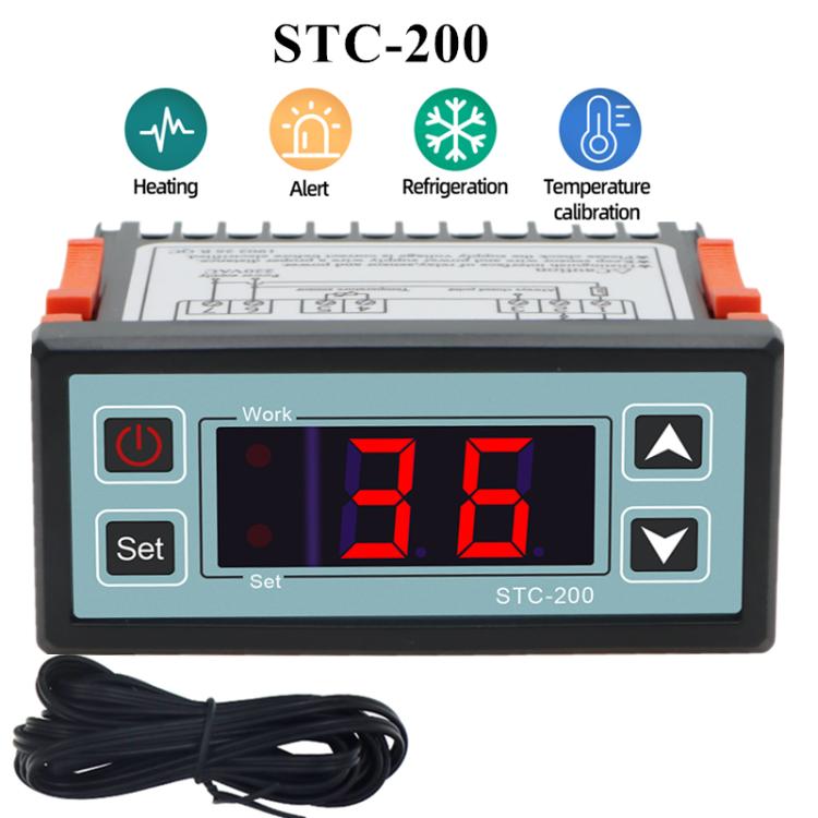 STC-200 冷藏及冷卻/加熱溫度控制器，具報警功能，STC-200 220V
