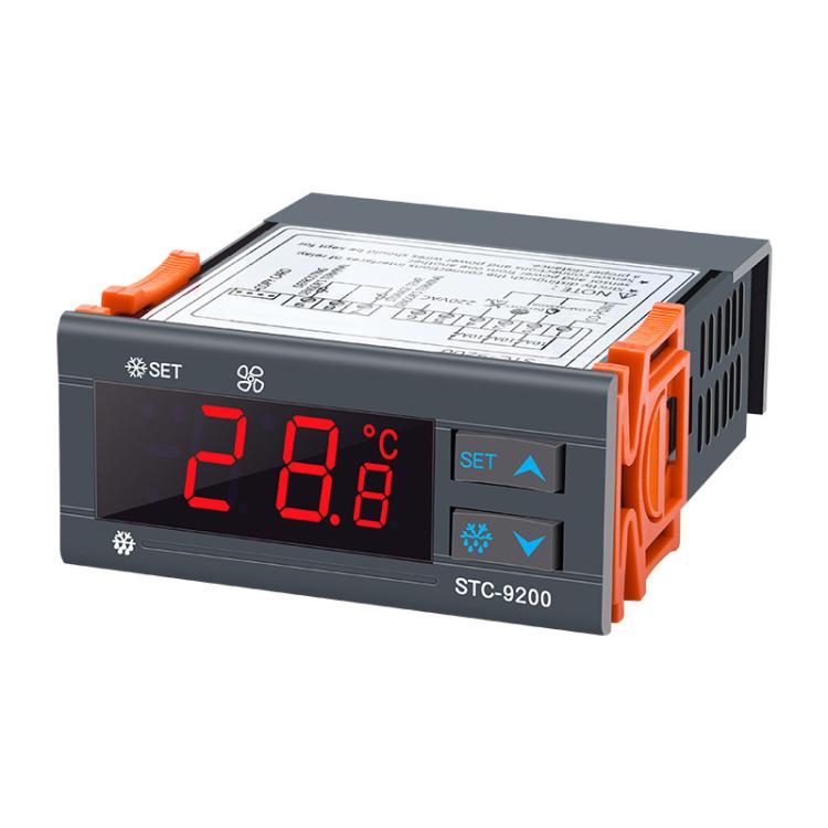 STC-9200 微電腦溫度控制器 - 三模式輸出，適用製冷、除霜及風扇控制，通用於冷藏/冷卻單元