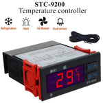 STC-9200 微電腦溫度控制器 - 三模式輸出，適用製冷、除霜及風扇控制，通用於冷藏/冷卻單元