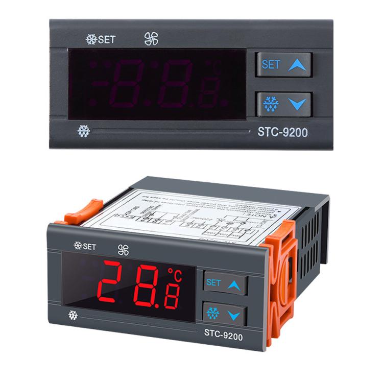 STC-9200 微電腦溫度控制器 - 三模式輸出，適用製冷、除霜及風扇控制，通用於冷藏/冷卻單元