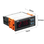 ETC-200+ 數字溫度控制器，具製冷、加熱、除霜延遲及報警功能，220V 英文版，110V 英文版