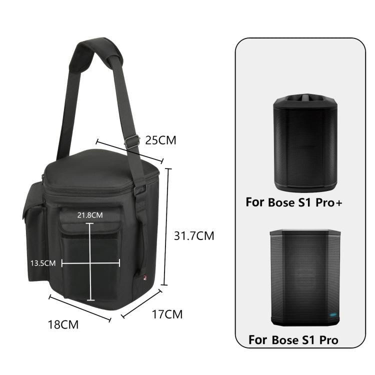 Bose S1 Pro 及 S1 Pro+ 喇叭雙口袋肩背包，斜背包