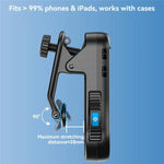 APEXEL TriScope 40X-80X-120X 手機顯微鏡，配備雙溫度 LED 與紫外線照明，APL-MS3L
