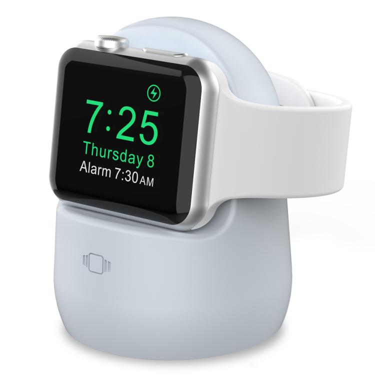 For Apple Watch AhaStyle PT63  Silicone Charging Storage Stand Mini Charging Base, Without Charger