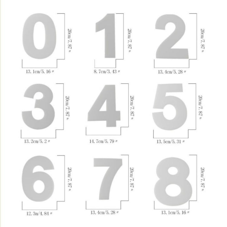 2件套數字蛋糕模蛋糕裝飾工具