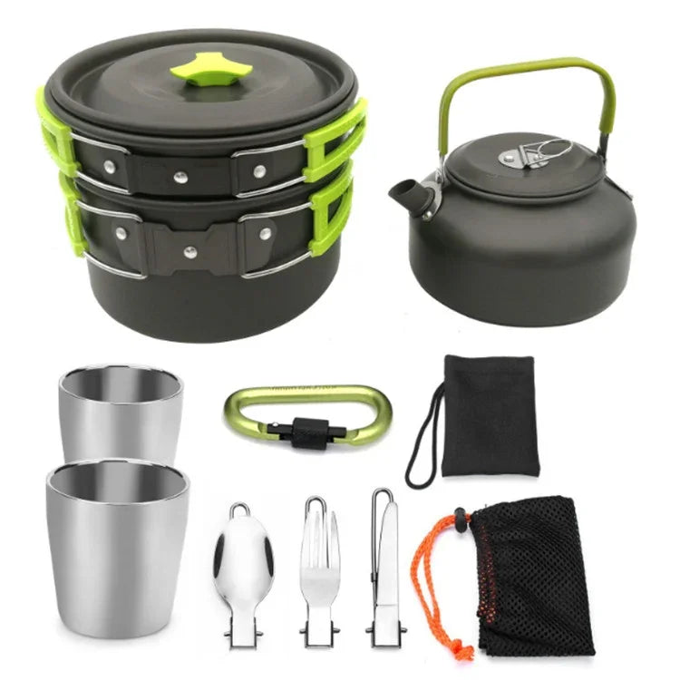 戶外用品 露營便攜茶壺套裝