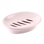 Double Lattice Home Bathroom Soap Dish Box Case Holder Container