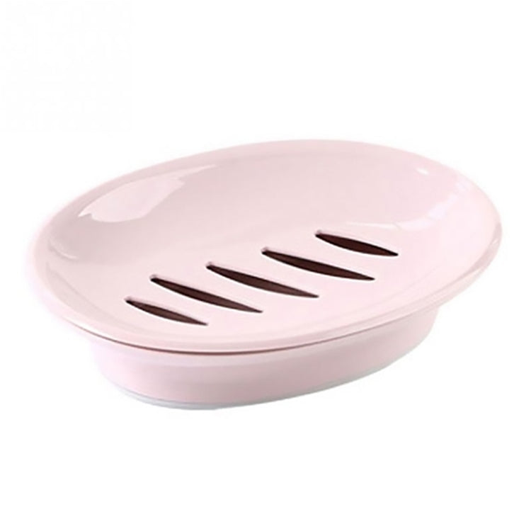 Double Lattice Home Bathroom Soap Dish Box Case Holder Container