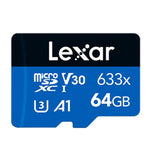 Lexar 633x 64GB高速行車記錄器專用手機記憶卡 DVR TF卡，64GB