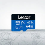 Lexar 633x 64GB高速行車記錄器專用手機記憶卡 DVR TF卡，64GB