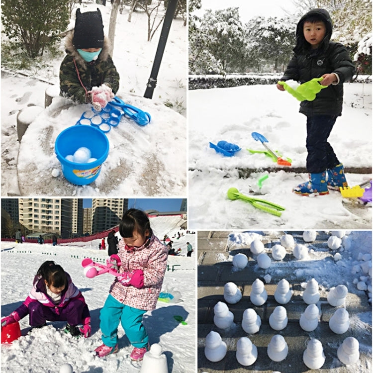 沙模具 雪球製造器 趣味戶外運動沙灘玩具，隨機顏色，沙模具（單礦）、沙模具（雙礦）、沙模具（球）、沙模具（雙球）、沙模具（鴨子）、沙模具（足球）