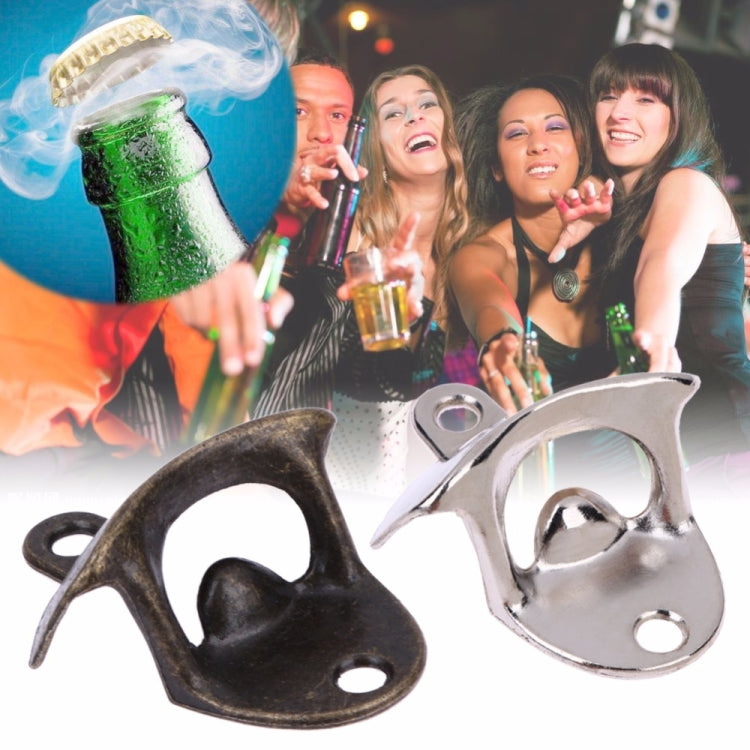 2件套復古開瓶器壁掛式紅酒啤酒開瓶器