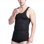 3件套 男士瘦身塑形背心內衣，S, L, M, XL, XXL