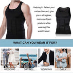 3件套 男士瘦身塑形背心內衣，S, L, M, XL, XXL