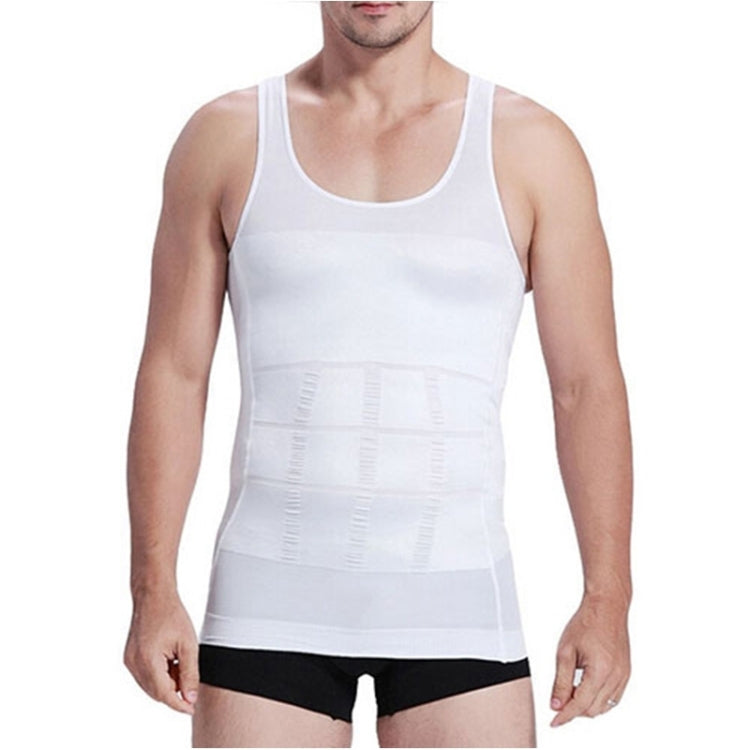 3PCS Men Slimming Body Shaper Vest Underwear, S, L, M, XL, XXL