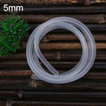 4x6mm 軟矽膠氧氣泵軟管用於氣泡石專業水族箱魚缸池塘空氣泵過濾曝氣管，5m，10m
