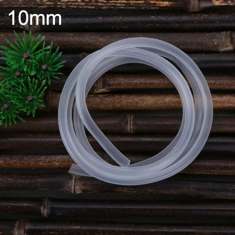 4x6mm 軟矽膠氧氣泵軟管用於氣泡石專業水族箱魚缸池塘空氣泵過濾曝氣管，5m，10m
