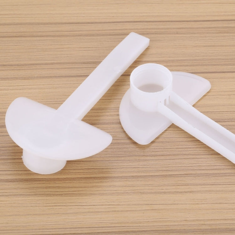 10件套鴨嘴型水槽巢門餵食器 多功能蜂糖餵食器 養蜂工具用品，鴨嘴型水槽餵食器