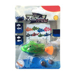 8 合 1 模擬電動魚嬰兒淋浴玩具，具游泳及燈光功能，模擬電動魚