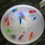 8 合 1 模擬電動魚嬰兒淋浴玩具，具游泳及燈光功能，模擬電動魚