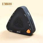 ENO EM-688 電子人聲可充電節拍器，適用於鋼琴／吉他／鼓／古箏／小提琴，EM-688（黑色）、EM-688（紅色）、EM-688（藍色）