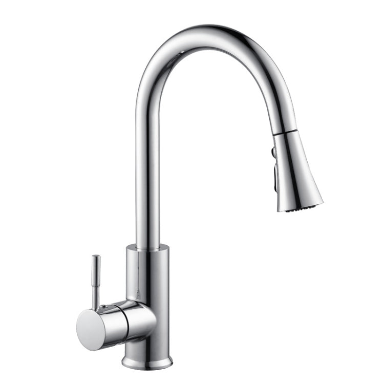 廚房喇叭按鈕開關 可暫停水龍頭灑水器 節水噴嘴過濾器，鍍鉻CP，拉絲BN