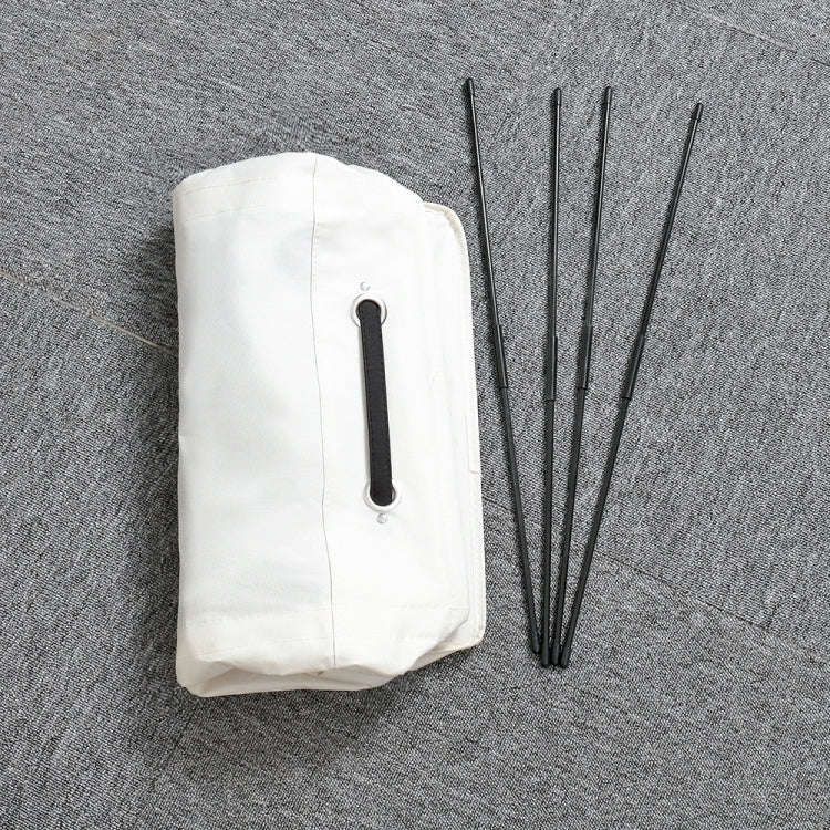 束繩式洗衣籃PU底牛津布髒衣服收納袋小型可折疊洗衣籃