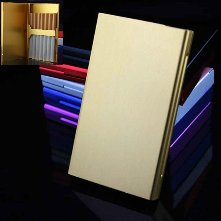 Ultra-thin Personality Creative Ladies Cigarette Case Metal Cigarette Case