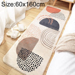 家用臥室地毯條紋床邊羊絨防滑墊，40×120 cm，60×160 cm，60×180 cm