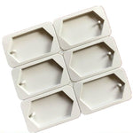 Aromatherapy Wax Handmade Soap Silicone Mold, Six Grid Rectangle, Three Rectangle Three Oval, Six Lattice Rhombus, Three  Round Three Ring, Six Lattice Round Key