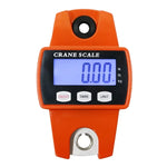 300kg x 100g 便攜 LCD 數位不鏽鋼掛鉤迷你電子掛鉤秤，300kg x 100g
