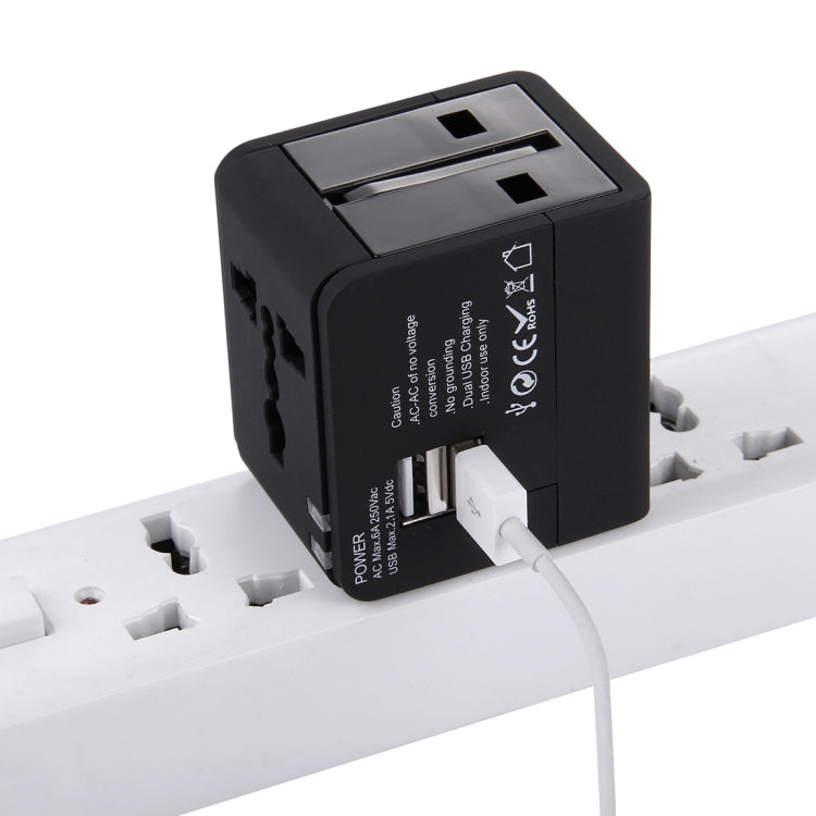 5V 2.1A 雙USB電源插座充電器適配器，英規/歐規/美規/澳規插頭，5V 2.1A