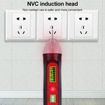 WINTACT WT3010 LED交流電壓測試筆非接觸式檢測器 12-1000V交流電壓檢測器，WINTACT WT3010