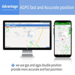 TK202B 2G Car Truck Vehicle Tracking GSM GPRS GPS Tracker Support AGPS, Battery Capacity: 5000MA, 2G 5000mAh