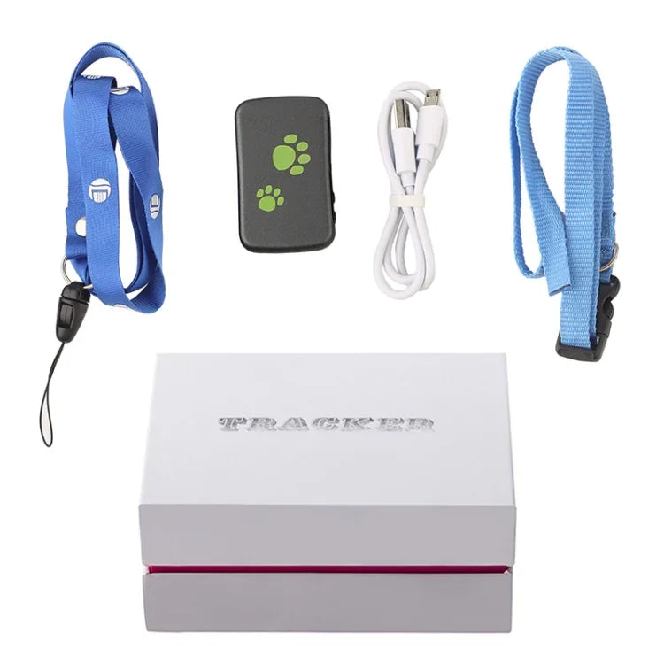TK203 4G GPS / GPRS / GSM 個人／物品／寵物／包包定位器 寵物項圈即時追蹤裝置，TK203