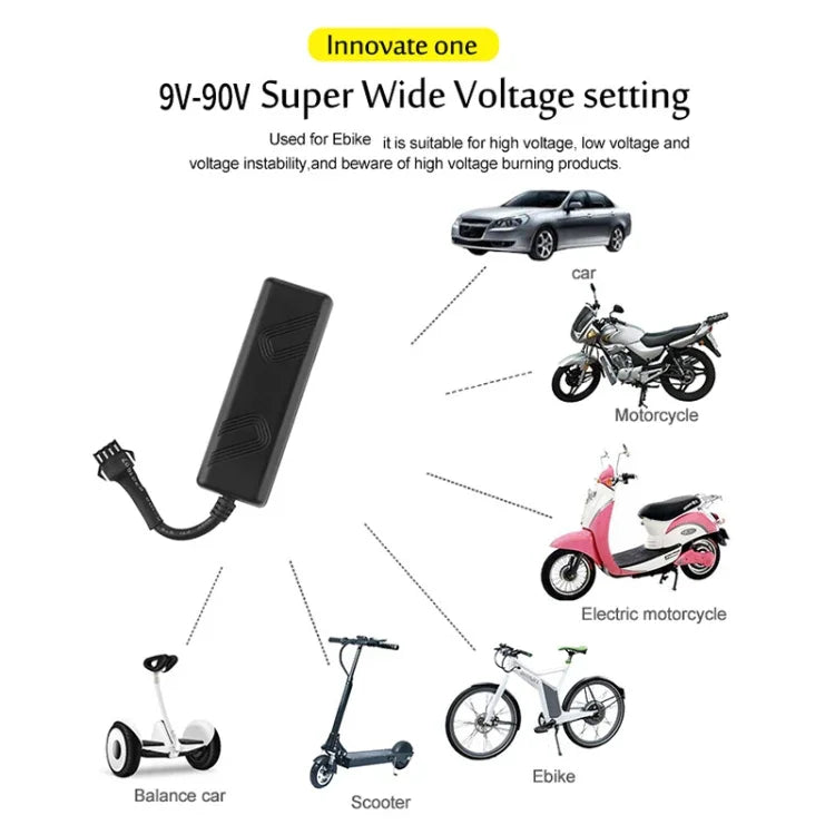 TK205 2G 即時車輛卡車追蹤 GSM GPRS GPS 追蹤器，支援 AGPS，帶繼電器和電池，TK205