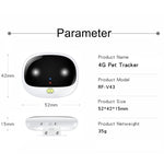 RF-V43 A 款 IP67 防水 GPS + LBS + WiFi 寵物定位器 寵物項圈追蹤裝置 適用亞洲／歐洲／非洲／澳洲，RF-V43 A 款（黑色），RF-V43 A 款（白色）