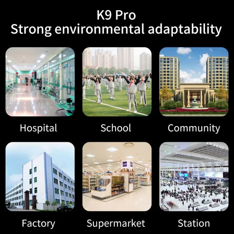 K9 Pro 免持非接觸人體光敏距離感應溫度計 + 1000ml 自動非接觸液體皂分配器帶底座安裝，K9 Pro