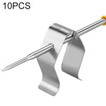 10個家用廚房燒烤烤架探針架，規格：單孔探針架，單孔