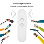 T4 便攜式 AI 智慧語音翻譯器 商務旅行即時翻譯機 支援 42 種語言