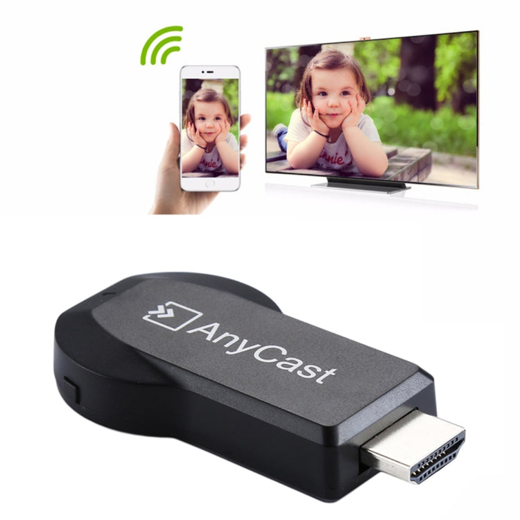 M2 Plus 無線 WiFi 顯示接收器，支援 Airplay Miracast DLNA 1080P HDMI 電視棒，適用於 iPhone、三星及其他安卓智能手機，M2 Plus