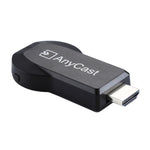 M2 Plus 無線 WiFi 顯示接收器，支援 Airplay Miracast DLNA 1080P HDMI 電視棒，適用於 iPhone、三星及其他安卓智能手機，M2 Plus
