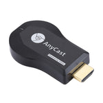 M4 Plus 無線 WiFi 顯示接收器，支援 Airplay Miracast DLNA 1080P HDMI 電視棒，適用於 iPhone、三星及其他安卓智能手機，M4 Plus