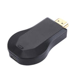 M4 Plus 無線 WiFi 顯示接收器，支援 Airplay Miracast DLNA 1080P HDMI 電視棒，適用於 iPhone、三星及其他安卓智能手機，M4 Plus