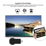 M4 Plus 無線 WiFi 顯示接收器，支援 Airplay Miracast DLNA 1080P HDMI 電視棒，適用於 iPhone、三星及其他安卓智能手機，M4 Plus