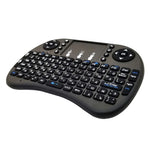 支援語言：俄文 i8 空中滑鼠無線鍵盤，帶觸控板，適用於 Android TV 盒子、智慧電視、PC 平板、Xbox360、PS3 及 HTPC/IPTV