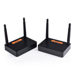 Measy FHD676 全高清 1080P 3D 5-5.8GHz 無線 HDMI 傳輸器（發射器+接收器），傳輸距離：200米，規格：EU 插頭，FHD676（澳洲插頭）、FHD676（歐洲插頭）、FHD676（英國插頭）、FHD676（美國插頭）