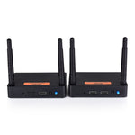 Measy FHD676 全高清 1080P 3D 5-5.8GHz 無線 HDMI 傳輸器（發射器+接收器），傳輸距離：200米，規格：EU 插頭，FHD676（澳洲插頭）、FHD676（歐洲插頭）、FHD676（英國插頭）、FHD676（美國插頭）