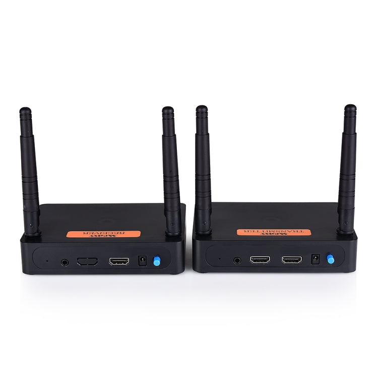 Measy FHD676 全高清 1080P 3D 5-5.8GHz 無線 HDMI 傳輸器（發射器+接收器），傳輸距離：200米，規格：EU 插頭，FHD676（澳洲插頭）、FHD676（歐洲插頭）、FHD676（英國插頭）、FHD676（美國插頭）