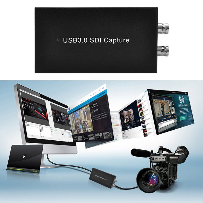 EZCAP262 USB 3.0 UVC SDI 視頻擷取器，EZCAP262
